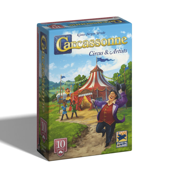 Carcassonne: Expansion 10 - Circus & Artists - 2025 Edition (ONLINE ORDER ONLY)