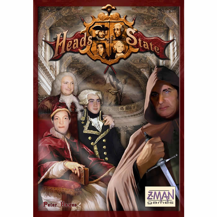 ZMG7032 Head of States Board Game Z-Man Games (ONLINE ORDER ONLY)