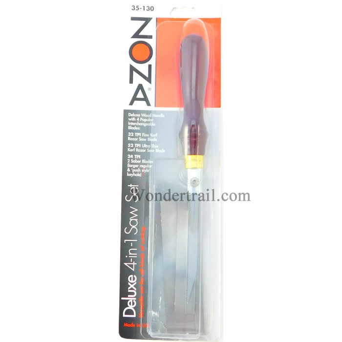 ZON35-130 4 in 1 Saw Set by Zona Tool Co (ONLINE ORDER ONLY)