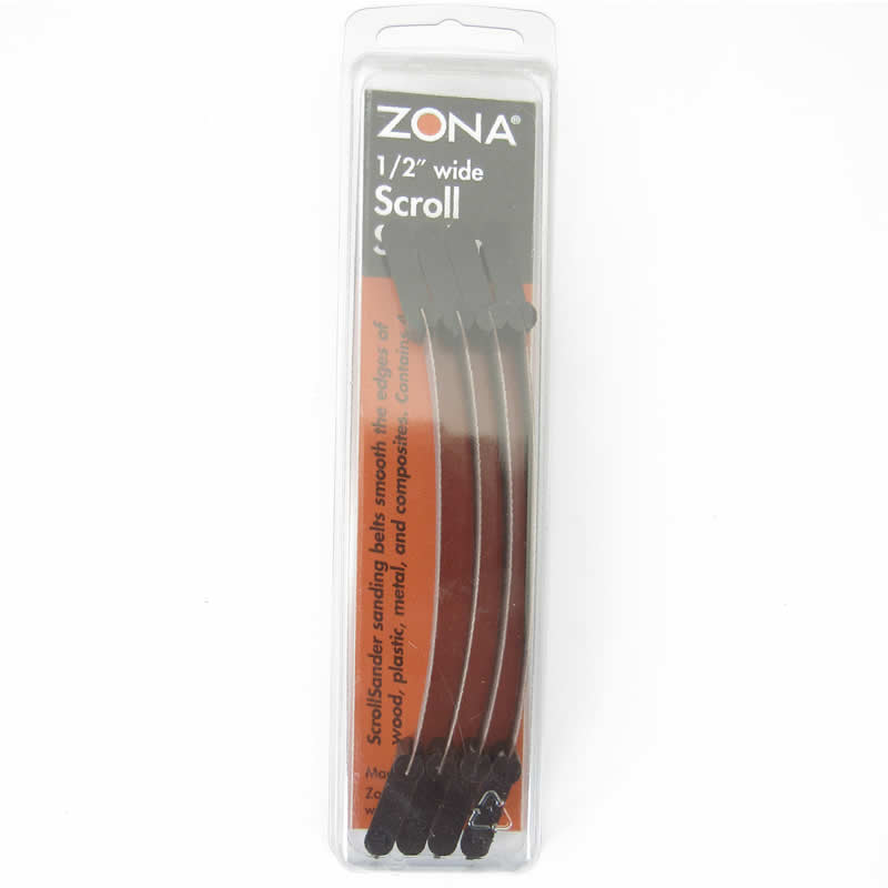 ZON36-536 Scroll Sanders 220 Grit .5in Wide Zona Tools (ONLINE ORDER ONLY)