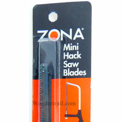 ZON36-656 Zona Mini Hack Saw Blades, 15 TPI (ONLINE ORDER ONLY)