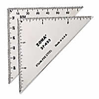 ZON37-433 Zona Stainless 3 inch Triangle Ruler (ONLINE ORDER ONLY)