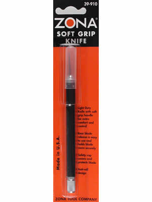 ZON39-910 Zona Grip Knife with Safety Cap (ONLINE ORDER ONLY)