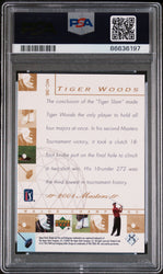 2003 UPPER DECK MAJOR CHAMPIONS TIGER WOODS MAJOR CHAMPIONS #MC-36 - PSA 10 (Online Order Only)