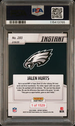 Graded 2024 Panini Instant NFL Jalen Hurts #285 Football Card PSA 9 Mint (ONLINE ORDER ONLY)