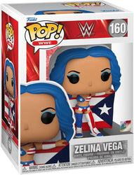 WWE Zelina Vega Funko Pop! Vinyl Figure #160 with Funko Protector (Online Order Only)