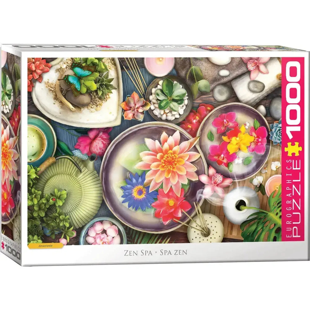 Zen Spa 1000 Piece Jigsaw Puzzle Eurographics
