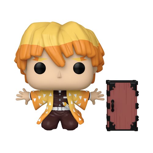 Demon Slayer Zenitsu Protecting Nezuko's Box Funko Pop! Vinyl Figure #1488- Entertainment Earth Exclusive with Funko Protector (Online Order Only)