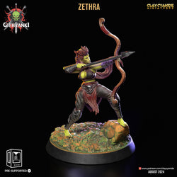 3D Printed Clay Cyanide Githyanki Warriors Set 28 32 mm D&D (Online Only)