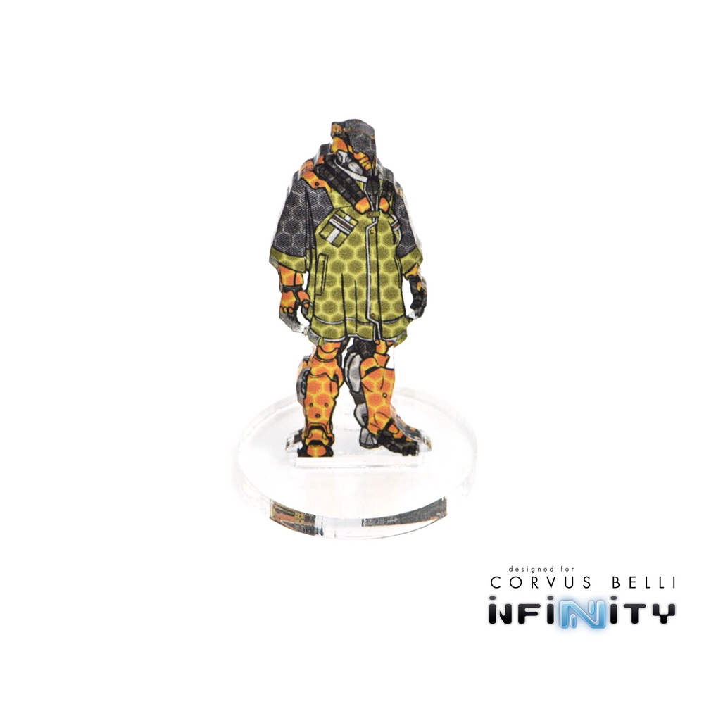 Infinity 3D Markers: Zhencha (25mm Camo -3)
