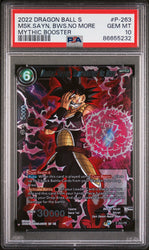 2022 DRAGON BALL SUPER MYTHIC BOOSTER MSK.SAYN, BWS.NO MORE #P-263 - PSA 10 (Online Order Only)