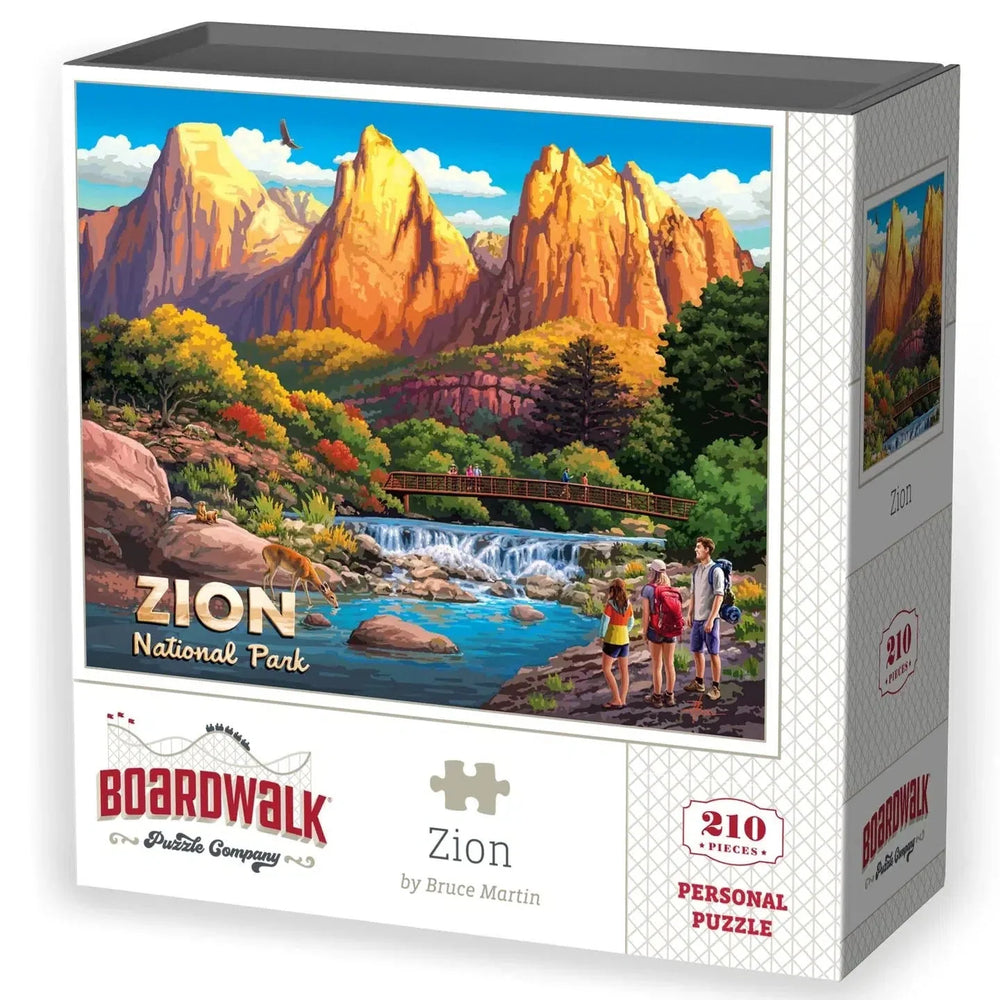 Zion National Park 210 Piece Jigsaw Puzzle Boardwalk (ONLINE ORDER ONLY)