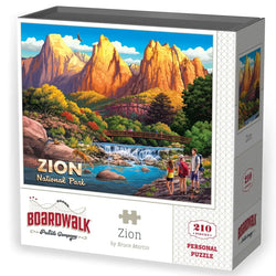 Zion National Park 210 Piece Jigsaw Puzzle Boardwalk (ONLINE ORDER ONLY)
