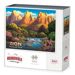Zion National Park 500 Piece Jigsaw Puzzle Boardwalk (ONLINE ORDER ONLY)