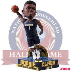 Zion Williamson New Orleans Pelicans Rookie Bobblehead (ONLINE ORDER ONLY)