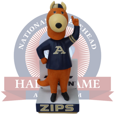 Zippy Akron Zips Mascot Bobblehead (ONLINE ORDER ONLY)