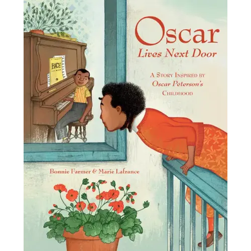 Oscar Lives Next Door: A Story Inspired by Oscar Peterson's Childhood - Paperback (ONLINE ORDER ONLY)