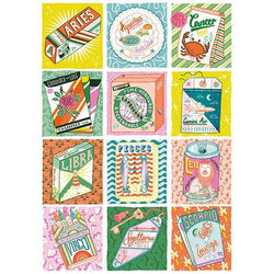 Zodiac 1000 Piece Jigsaw Puzzle Happily