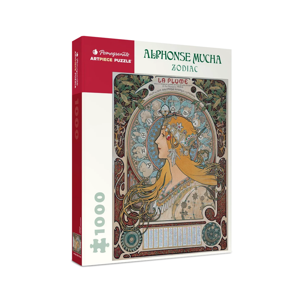 Zodiac by Mucha 1000 Piece Jigsaw Puzzle Pomegranate (ONLINE ORDER ONLY)