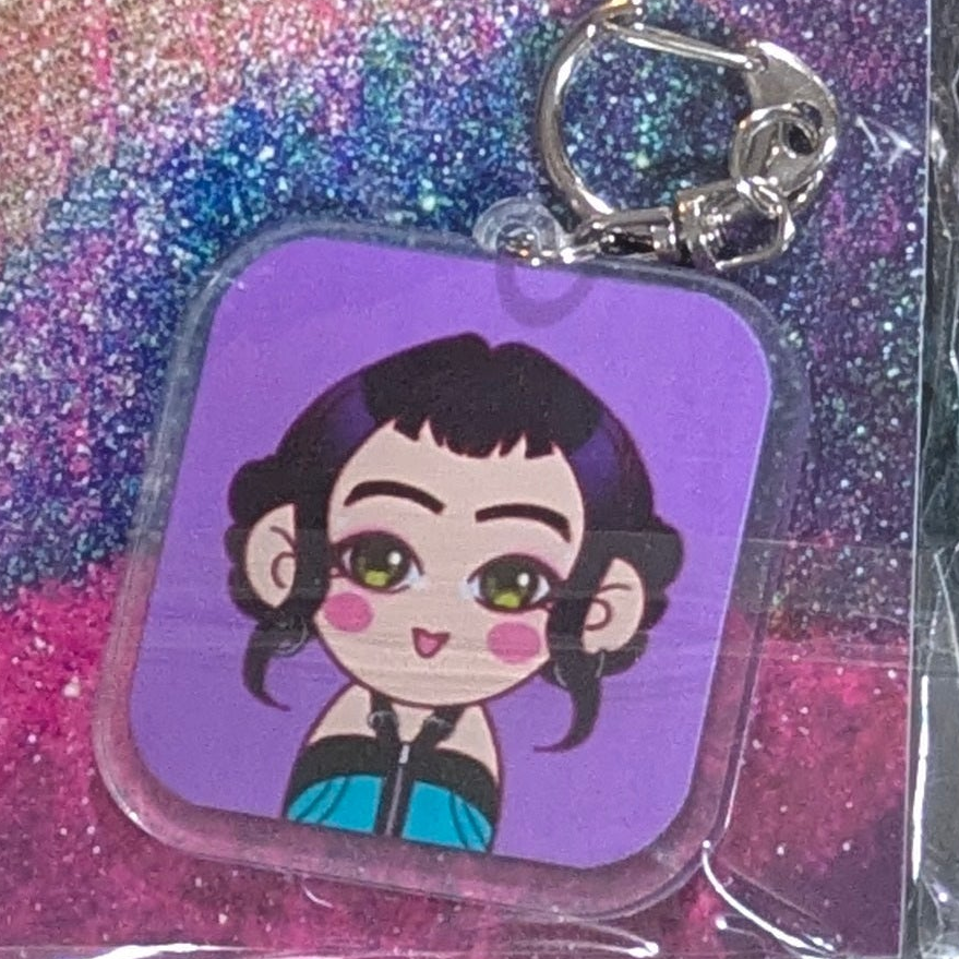 K-POP DEMON HUNTERS Chibi Keychain – Individual Member Series (ONLINE ORDER ONLY)