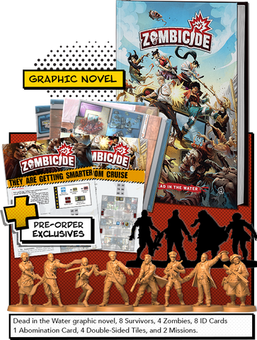 Zombicide: Dead in the Water with Pre-order Exclusives (ONLINE ORDER ONLY)