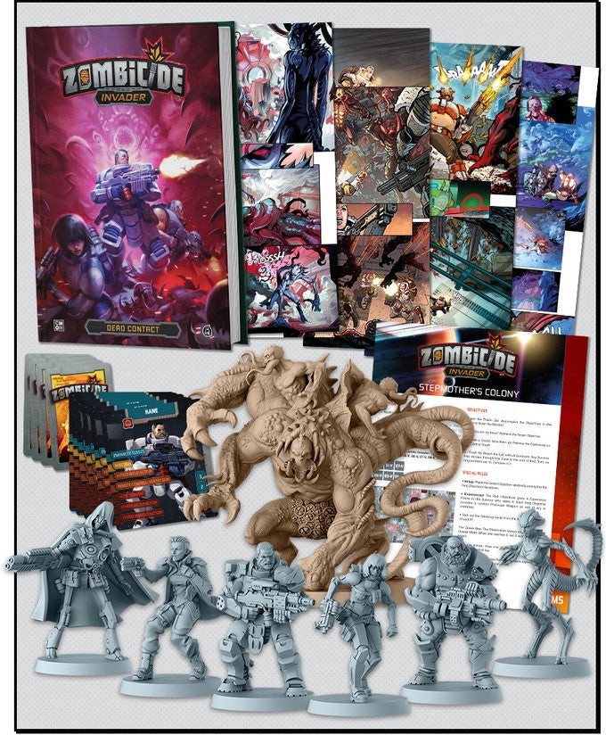 Zombicide: Invader - Dead Contact Graphic Novel + Kickstarter Exclusive Comic Book Extras (ONLINE ORDER ONLY)