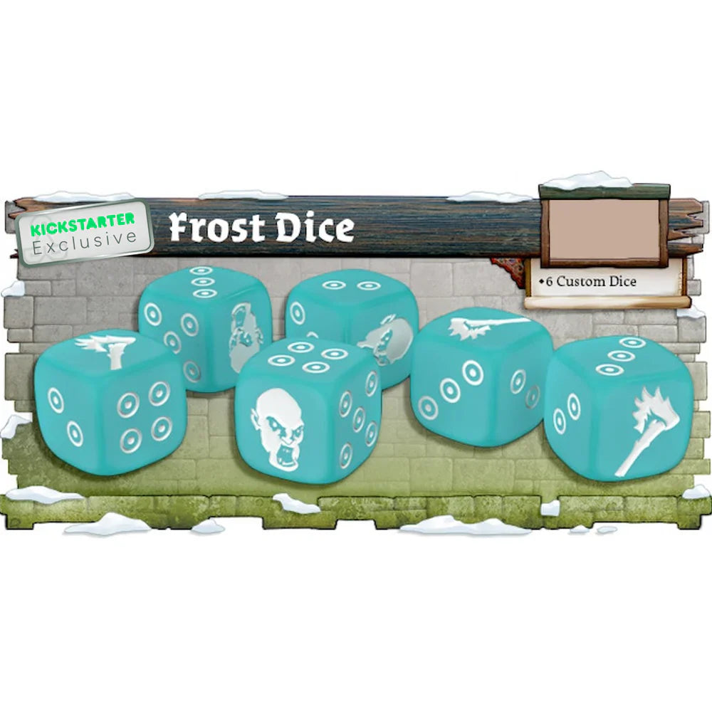 Zombicide: White Death Frost Dice - Kickstarter Exclusive (ONLINE ORDER ONLY)