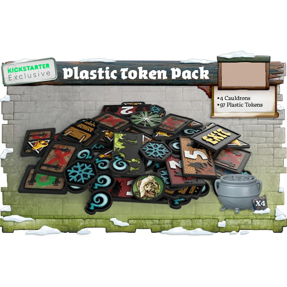 Zombicide: White Death Plastic Token Pack - Kickstarter Exclusive (ONLINE ORDER ONLY)