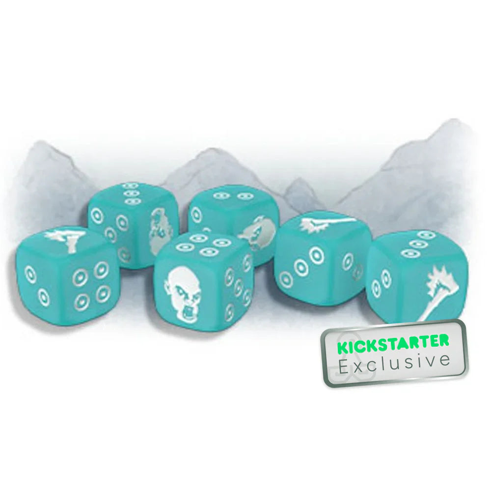 Zombicide: White Death Frost Dice - Kickstarter Exclusive (ONLINE ORDER ONLY)