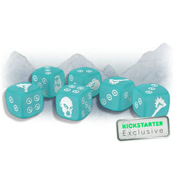 Zombicide: White Death Frost Dice - Kickstarter Exclusive (ONLINE ORDER ONLY)