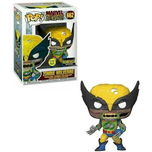 Zombie Wolverine [GITD] #662 Funko POP Marvel (Online Order Only)