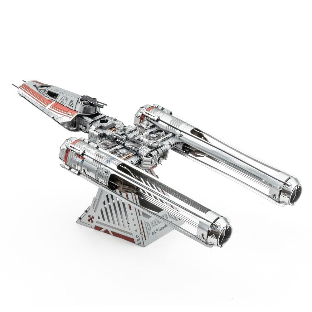 Zorii's Y-Wing Fighter Star Wars 3D Steel Model Kit Metal Earth (ONLINE ORDER ONLY)