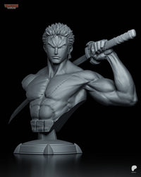 Zoro - One Piece - 1:6 Scale, Bust (ONLINE ORDER ONLY)