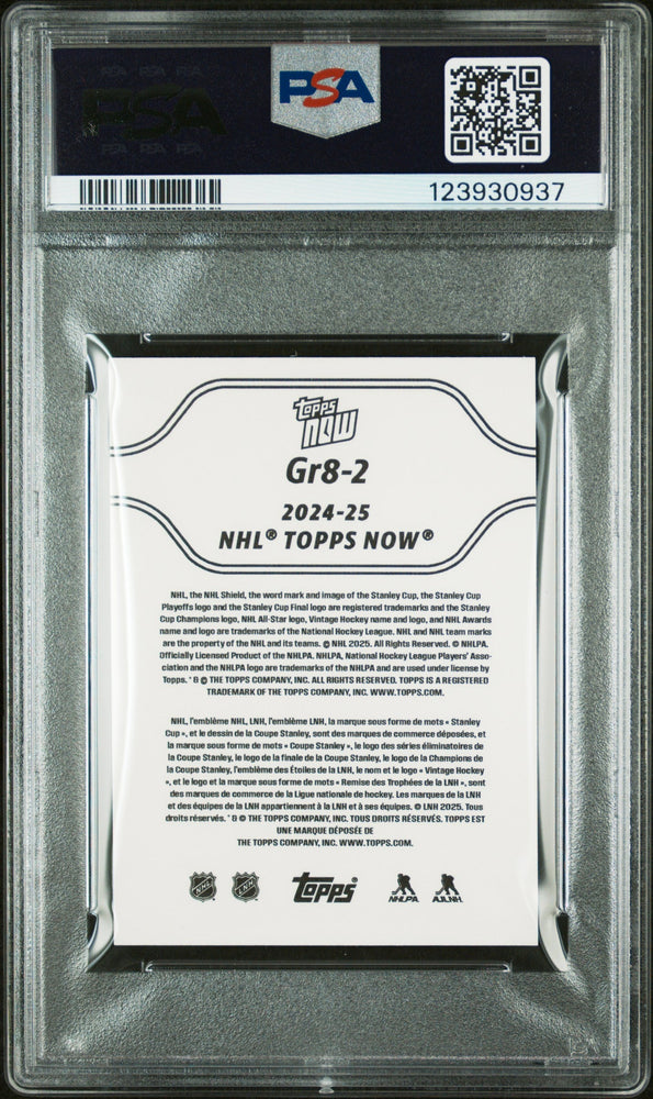 Graded 2024 Topps Now Alex Ovechkin #2 The GR8 Chase Sticker Hockey Card PSA 9 Mint (ONLINE ORDER ONLY)