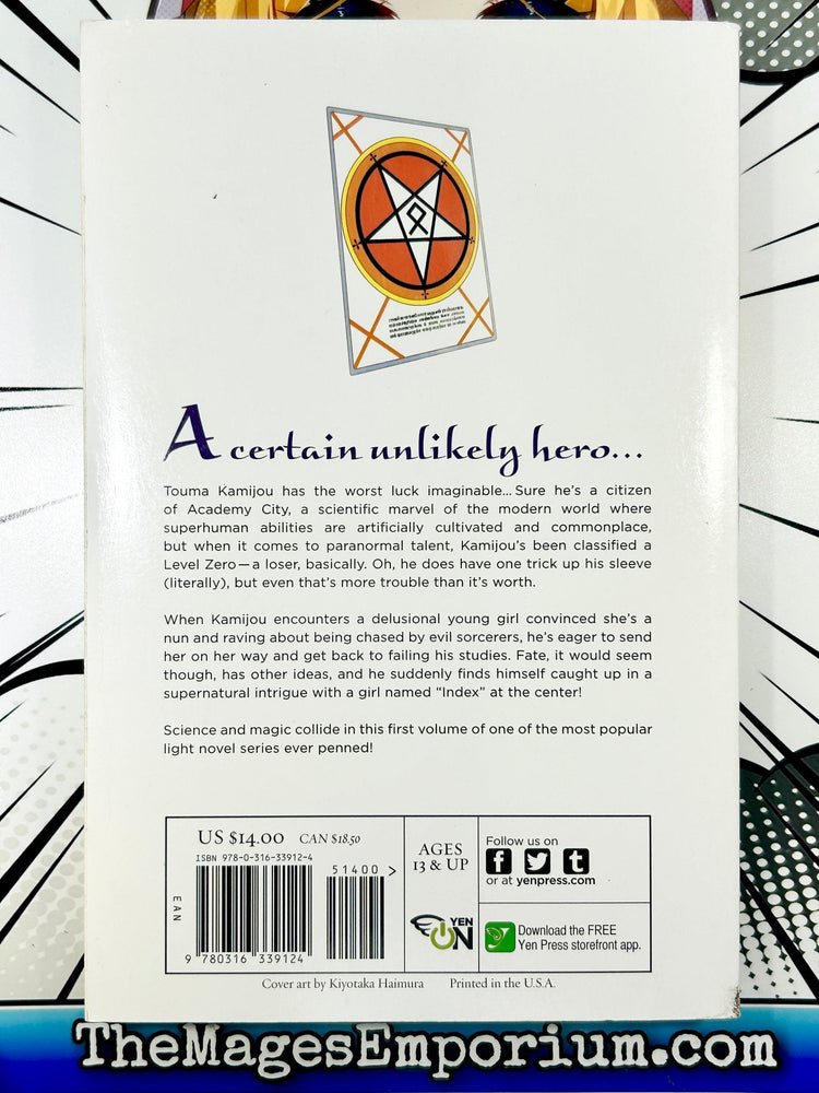 A Certain Magical Index Vol 1 (Online Order Only)