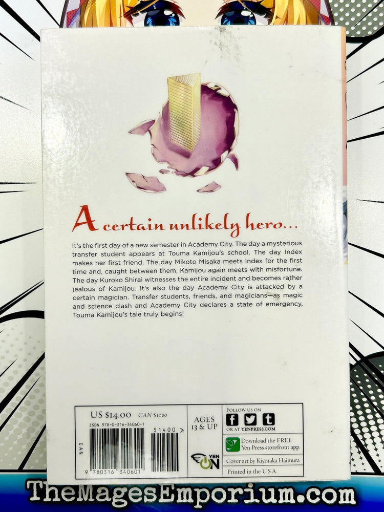 A Certain Magical Index Vol 6 Ex Library (Online Order Only)