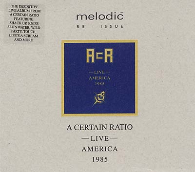 Live America 1985 [CD]