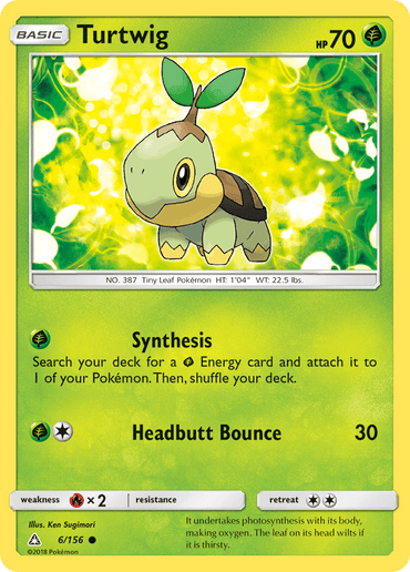 Turtwig (6/156) [Sun & Moon: Ultra Prism] (Online Only)