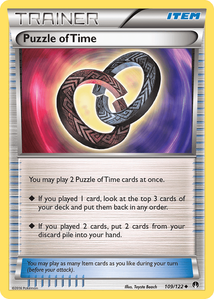 Puzzle of Time (109/122) [XY: BREAKpoint] (Online Only)