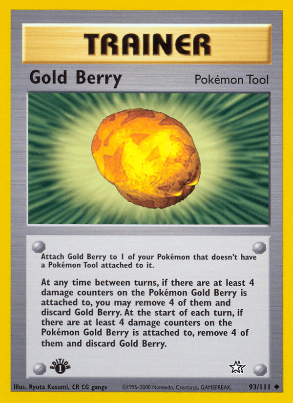 Gold Berry (93/111) [Neo Genesis 1st Edition] (Online Only)