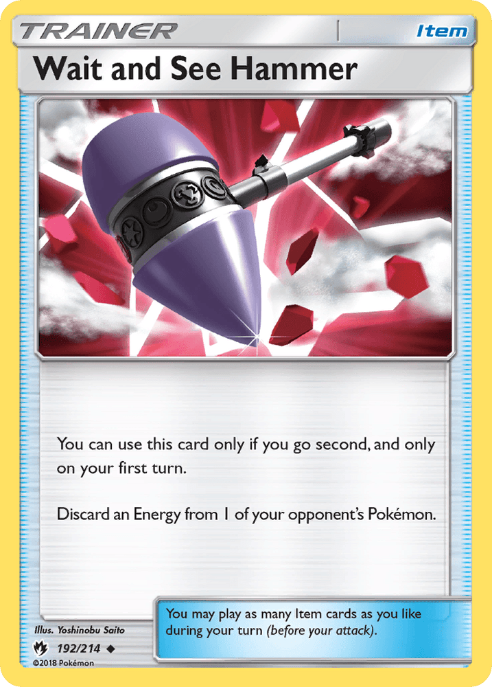 Wait and See Hammer (192/214) [Sun & Moon: Lost Thunder] (Online Only)