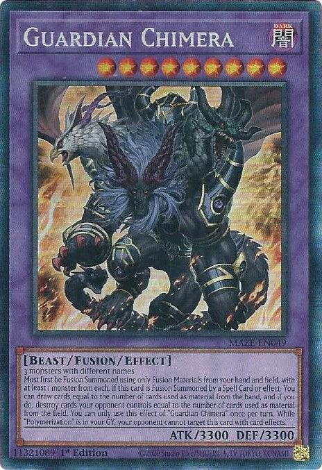 Guardian Chimera [MAZE-EN049] Collector's Rare (ONLINE ORDER ONLY)