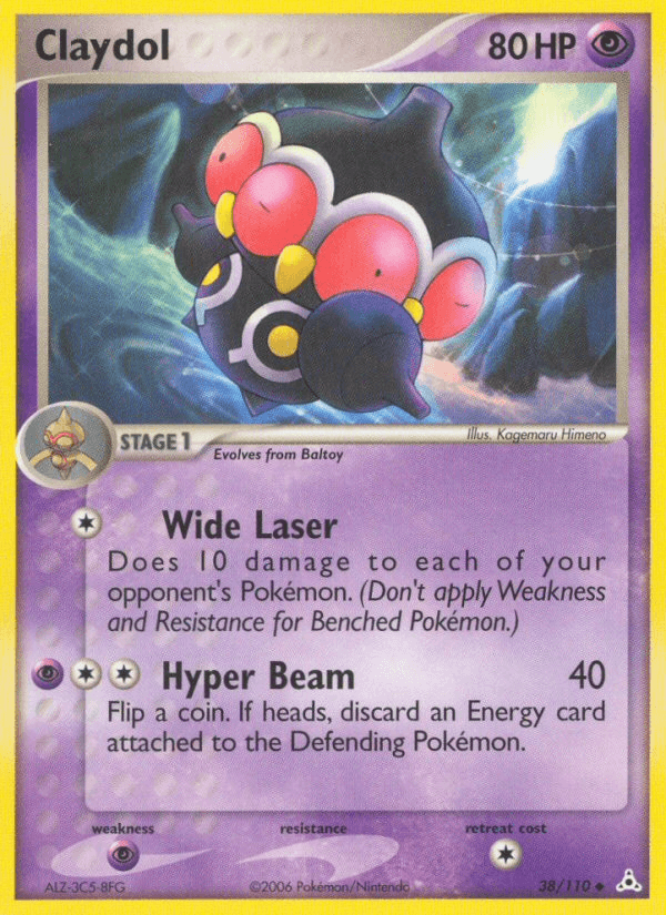 Claydol (38/110) [EX: Holon Phantoms] (Online Only)