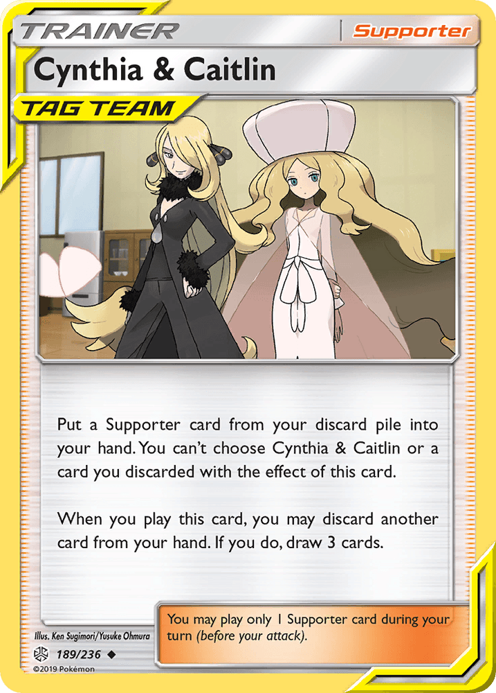 Cynthia & Caitlin (189/236) [Sun & Moon: Cosmic Eclipse] (Online Only)