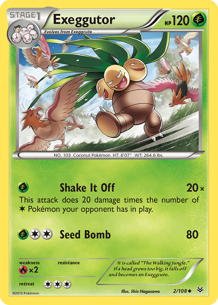 Exeggutor (2/108) [XY: Roaring Skies] (Online Only)