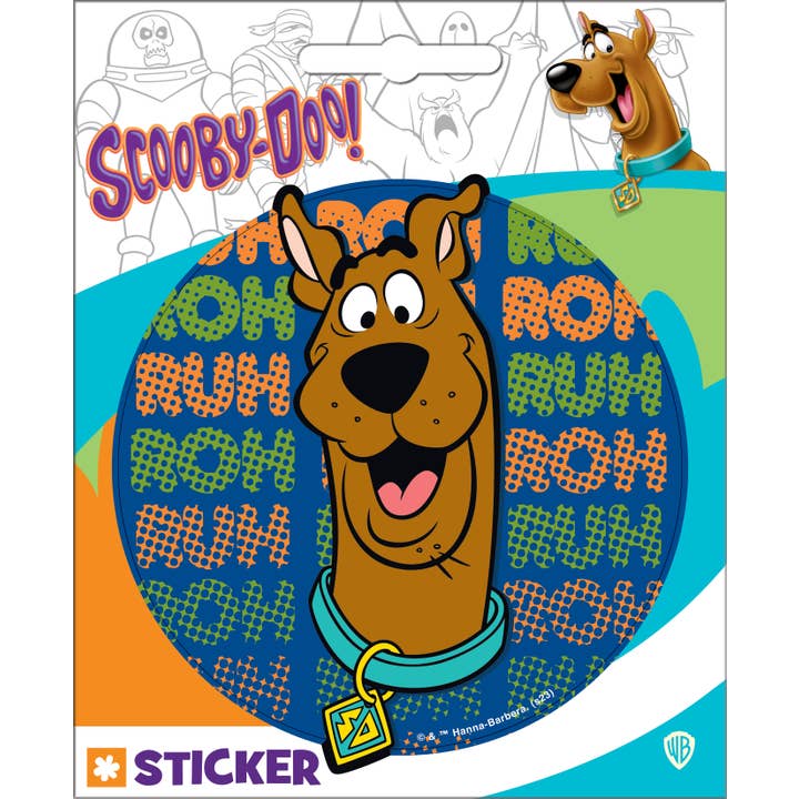 Scooby Doo: Ruh Roh Sticker (ONLINE ORDER ONLY)