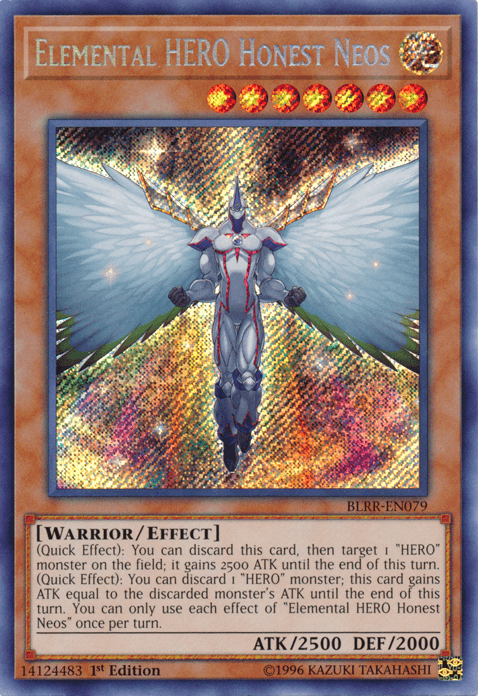 Elemental Hero Honest Neos [BLRR-EN079] Secret Rare (ONLINE ORDER ONLY)
