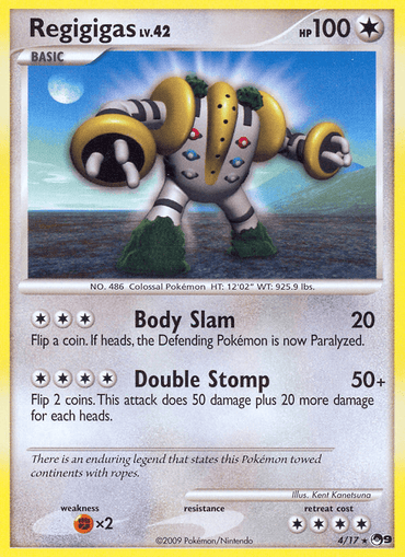 Regigigas (4/17) [POP Series 9] (Online Only)