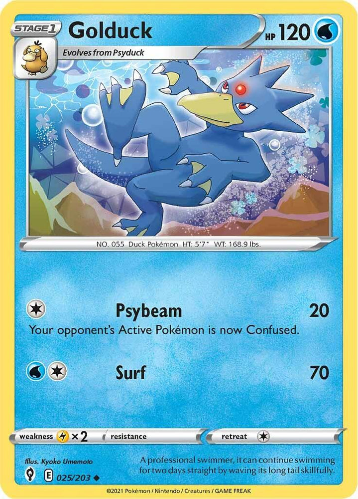 Golduck (025/203) [Sword & Shield: Evolving Skies] (Online Only)