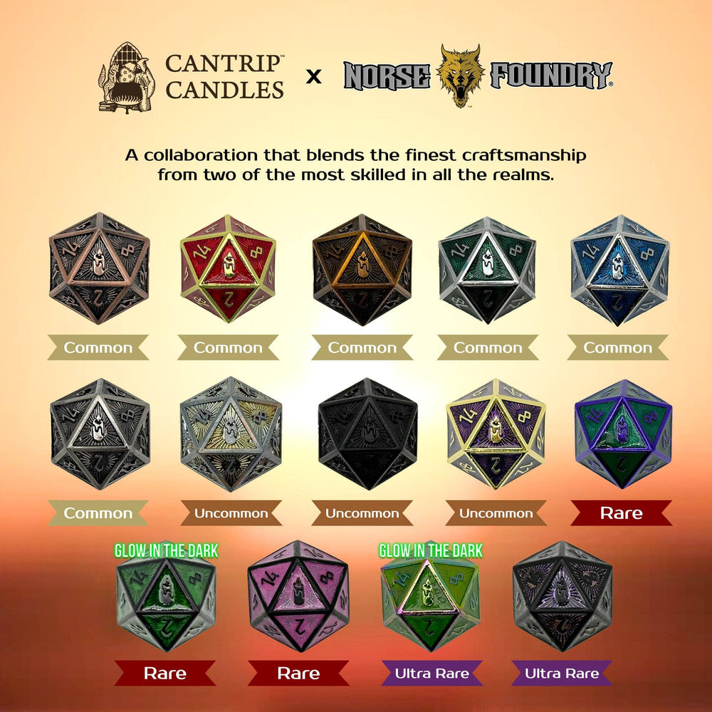 Cantrip Candles - Domain of the Draugr (16 oz Glass Candle) (ONLINE ORDER ONLY)